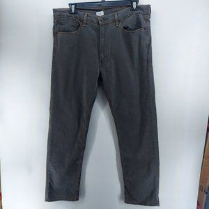 Levi's 505 straight leg gray jeans men's size 38